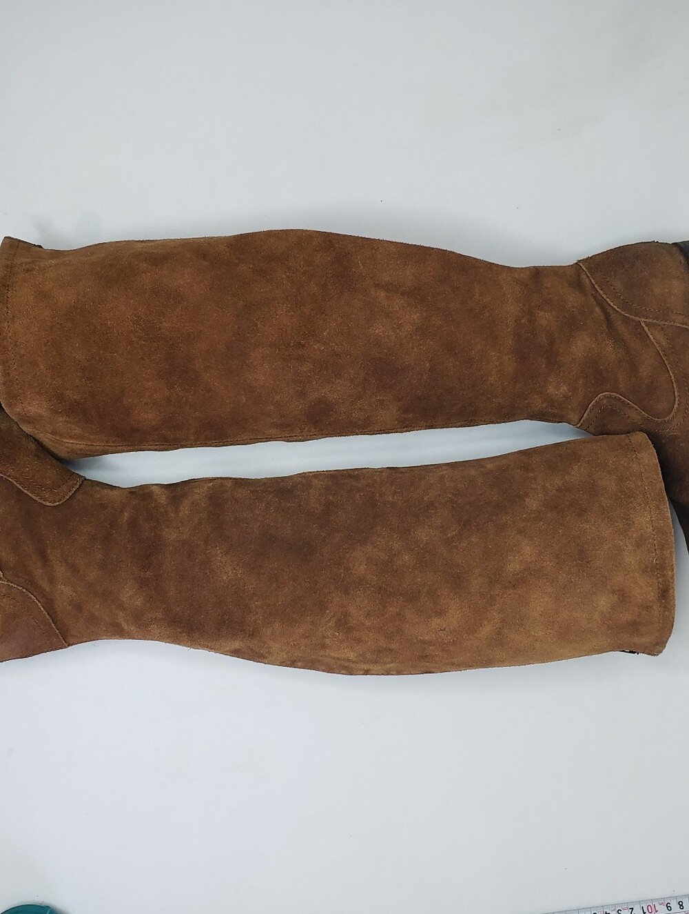 Born Tall Suede Over-the-Knee Boots in Ruatic Brown - Picture 16 of 16